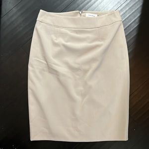 Calvin Klein khaki skirt. Size 4